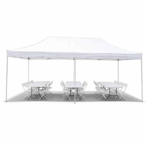 10x20 Heavy Duty Pop Up Tent Package